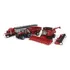 Conjunto Case Colheitadeira 8250 Trator 340 1/64 Cor Bordô