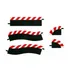Conjunto Chicane Externa Para Pit Lane 1 32   1 24 Carrera