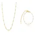 Conjunto Choker E Pulseira Ouro 18k Com Pérola +brinde Caixa