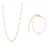 Conjunto Choker E Pulseira