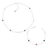 Conjunto Choker E Pulseira