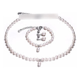 Conjunto Colar Brincos