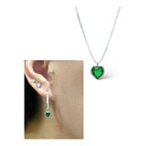 Conjunto Colar Brinco Argola