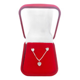 Conjunto Colar Brinco Caixinha