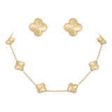 Conjunto Colar Brinco E