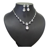 Conjunto Colar Brinco Noiva