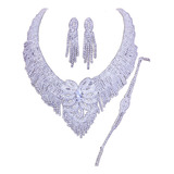 Conjunto Colar Brinco Pulseira