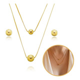 Conjunto Colar E Brinco