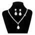 Conjunto Colar E Brinco Strass Noivas Festa Casamento Luxo