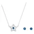 Conjunto Colar E Brinco Swarovski Stella 5646762 - Cor Prata