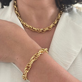 Conjunto Colar E Pulseira