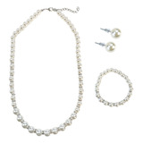 Conjunto Colar Gargantilha Brincos