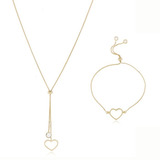 Conjunto Colar Gravata E