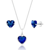 Conjunto Colar Prata 925