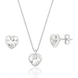 Conjunto Colar Prata 925