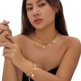 Conjunto Colar Pulseira Golfinho