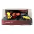 Conjunto Coleção Domo 5 Carrinhos Miniaturas Mini Figuras Colecionáveis Personagens Carros Disney - Miss Fritter - Smokey - Relâmpago Mcqueen - Cruz Ramirez - Jackson Storm - Sunny Brinquedos