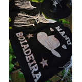 Conjunto Colete Personalizado Preto