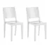 Conjunto Com 2 Cadeiras De Plástico Hydra Branco