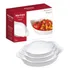 Conjunto Com 3 Assadeira Opaline Oval Na Luva