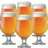 Conjunto Com 6 Taças Beer Master 380ml Para Cerveja Chopp