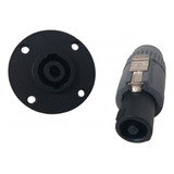Conjunto Conector Plug Speakon