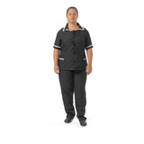 Conjunto Copeira Limpeza Babá Domestica Com Babado Empregada