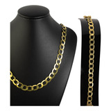 Conjunto Cordao Pulseira Moeda