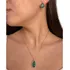 Conjunto Corrente E Brinco Pedras Em Zircônia Folheado Ouro