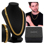 Conjunto Corrente Masculina 6mm