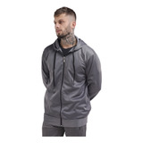 Conjunto Corta Vento Masculina Casaco Capuz Flanelada Dryfit
