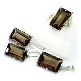 Conjunto Cristal Fume Natural