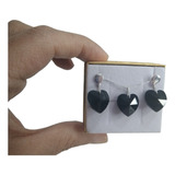 Conjunto Cristal Swarovski Coracao