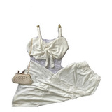 Conjunto Cropped Laco saia