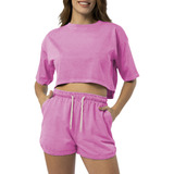 Conjunto Cropped Over Stone