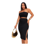 Conjunto Cropped Tomara Que