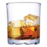 Conjunto De 12 Copo Vidro Whisky Jack Daniel Red Label 280ml