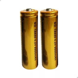 Conjunto De 2 Baterias Pilhas Células 18650 3,7/4,2 Volts 8800mah Li-ion Recarregáveis Carga Rápida Proteção Contra Sobrecarga E Curto Circuito Compatível Lanternas Eletrônicos Brinquedos Pedal Pulse