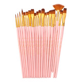 Conjunto De 20 Pinceis