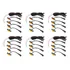 Conjunto De 24 Kits De Luzes Led Âmbar Com Grade Para -fs