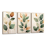 Conjunto De 3 Quadros