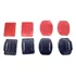 Conjunto De 4 Peças Para Gopro Hero 8 Small Ant Flat Curved 