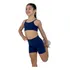 Conjunto De Academia Infantil Feminino Top E Short Poliamida