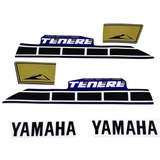 Conjunto De Adesivos Xtz Yamaha Ténéré Azul 2014 Até 2016