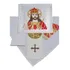 Conjunto De Alfaias Bordado Cristo Rei 300.b90