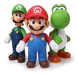 Conjunto De Bonecos Mario Bros Super Size Figure Collection - 20 Centímetros De Altura