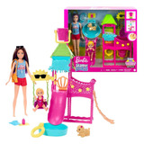 Conjunto De Brinquedo Parque Aquático Barbie Hkd80 - Mattel