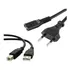 Conjunto De Cabos Para: Epson Tx 105 | Energia + Usb