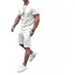 Conjunto De Camisetas Masculinas Shorts De Verão