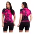 Conjunto De Ciclismo Ciclistas Bermuda Camisa Feminino Ge Bi